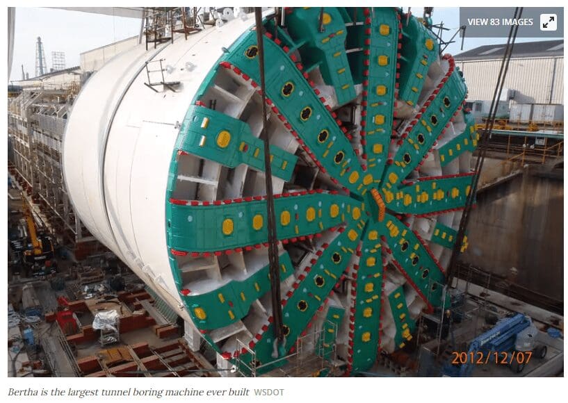 Bertha - Seattle, EUA